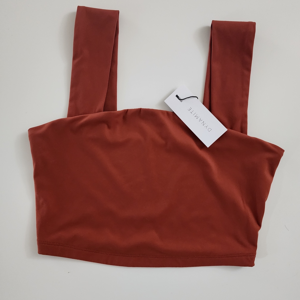 Dynamite Terracotta Lota Sculpt Tank Top - Picture 3 of 6